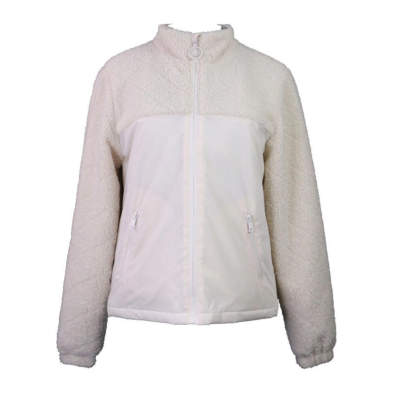 Women Light Weight Autumn Daily Windproof Polar Fleece Casual Jackets